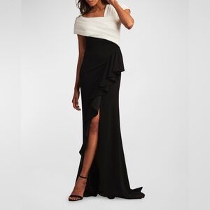 Formal tuxedo-style dress
